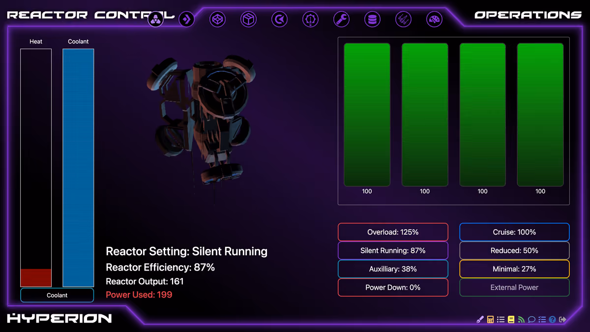 Thorium Classic Reactor Card